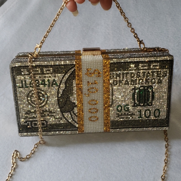 🎉🎉HP🎉🎉 💸Stack Of Cash Evening Clutch - Picture 4 of 5
